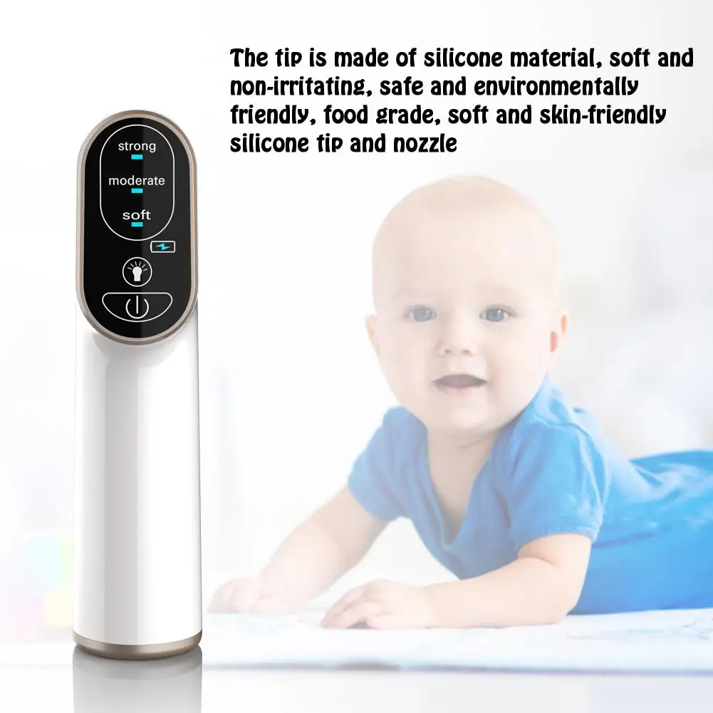 Усовершенствованная версия носового пылесоса для ребенка Электрический