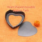 Антипригарная форма для выпечки яиц в форме сердца, легко снимается, многоразовая форма для выпечки, пудинга, торта, инструменты для выпечки