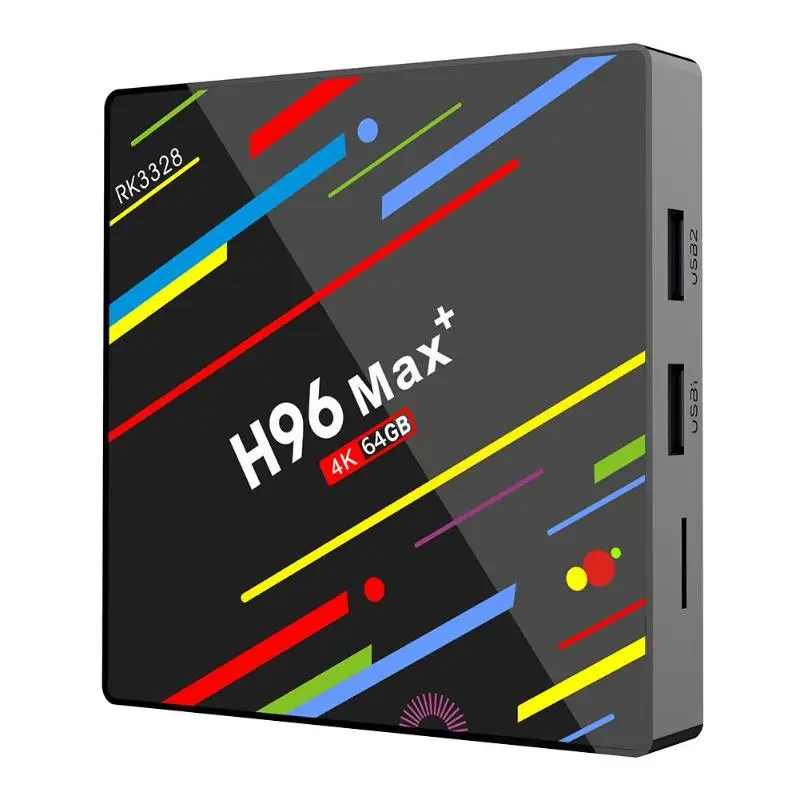Новинка H96 Max MINI 4 + 64 ГБ Смарт ТВ бокс RK3328 Android 8 1 четырехъядерный WiF/Bluetoothi
