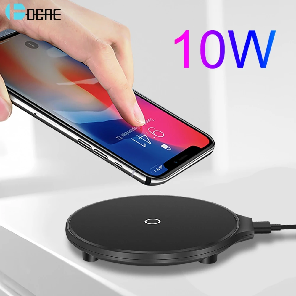 DCAE 10 Вт Беспроводное зарядное устройство приемник для iPhone 11 XS Max XR X 8 Airpods Pro USB Qi