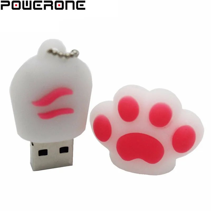 Usb-флеш-накопитель POWERONE в виде мультяшного медведя с когтями usb 2 0 4-64 Гб |
