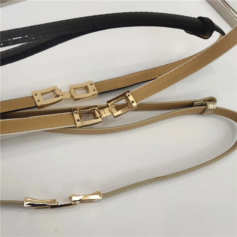

Buckle Adjustable Belt Thin Decorative Dress Simple Small Hook Coat Waist Seal Women's All-Match Belt Women's Skirt