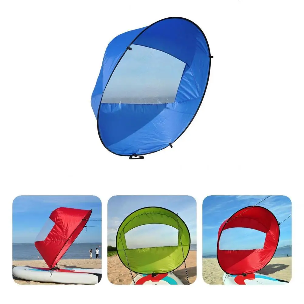 

Great Equipment Accessories Instant Popup Kayak Sail for Tandem Yacht