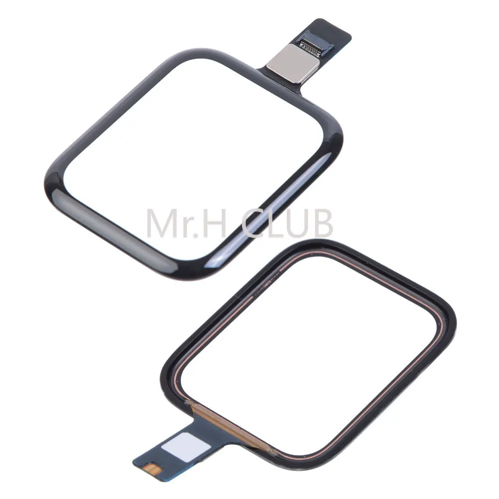 50 шт. сенсорный экран для Apple iWatch серии 1/2/3/4/5 40 мм 42 ЖК внешняя стеклянная линза 38