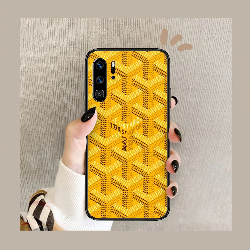 

French suitcase brand color Phone Case For Huawei P Mate 10 20 30 40 Lite Pro smart Z 2019 nova 5t black Prime Painting Shell