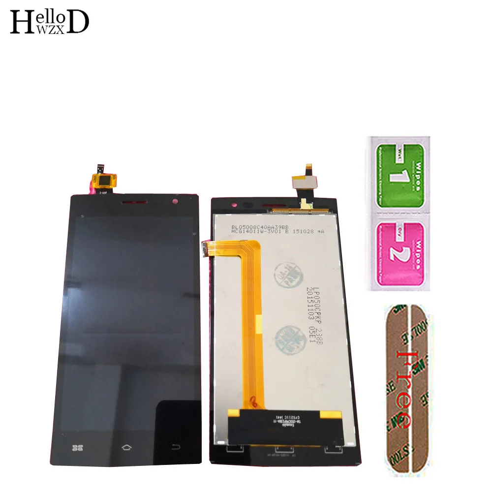 

Mobile LCD Display For KENEKSI Helios LCD Display With Touch Screen Lens Sensor Digitizer Panel Front Glass Tools 3M Glue