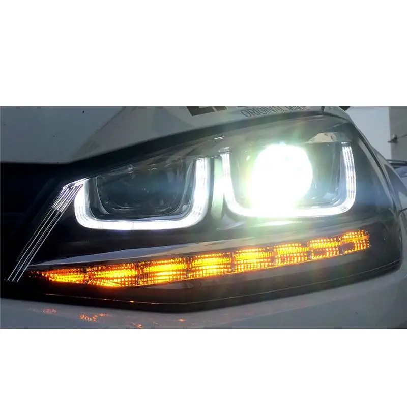 Para аксессуар для бега Cob Внешний Авто Drl боковой сигнал поворота светодиодные