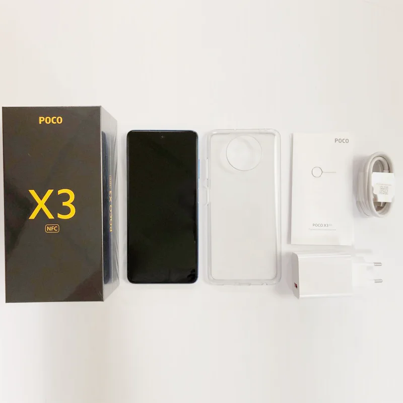 Глобальная версия POCO X3 NFC 6 Гб 64 Гб/128 мобильный телефон Snapdragon 732 Octa Core 64MP Камера 120