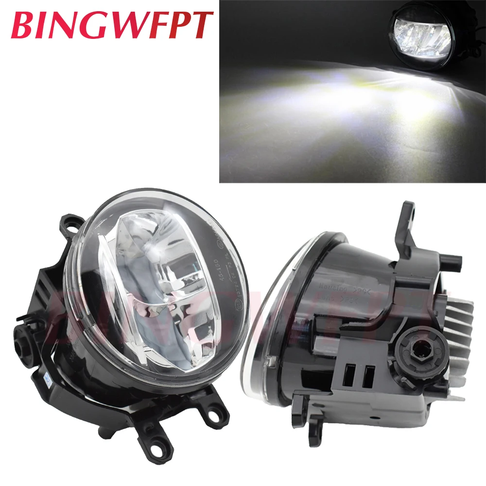 2 шт./пара (правый + левый) передний бампер автомобиля высокой яркий светодиодный