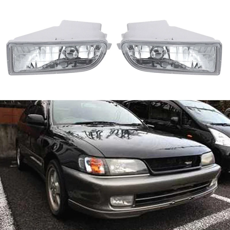 Передний бампер противотуманные фары W лампа для Toyota Corolla AE100 AE101 93 97 A1649060451|Фара