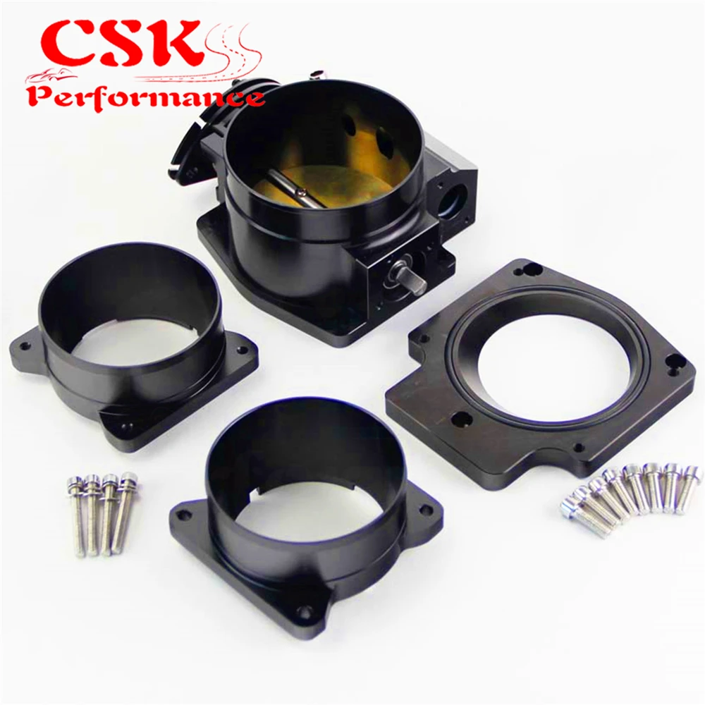 92 мм корпус дроссельной заслонки + переходник для коллектора расход воздуха Maf