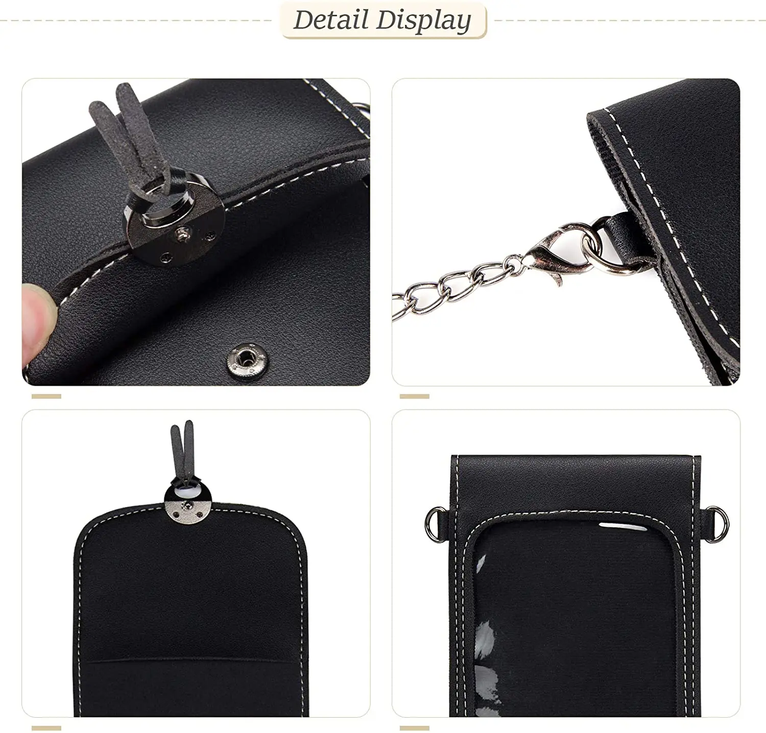 2021 Newest Arrival Ladies Girls Casual Handbag Crossbody Chain Shoulder Strap Square Mobile Phone Bag
