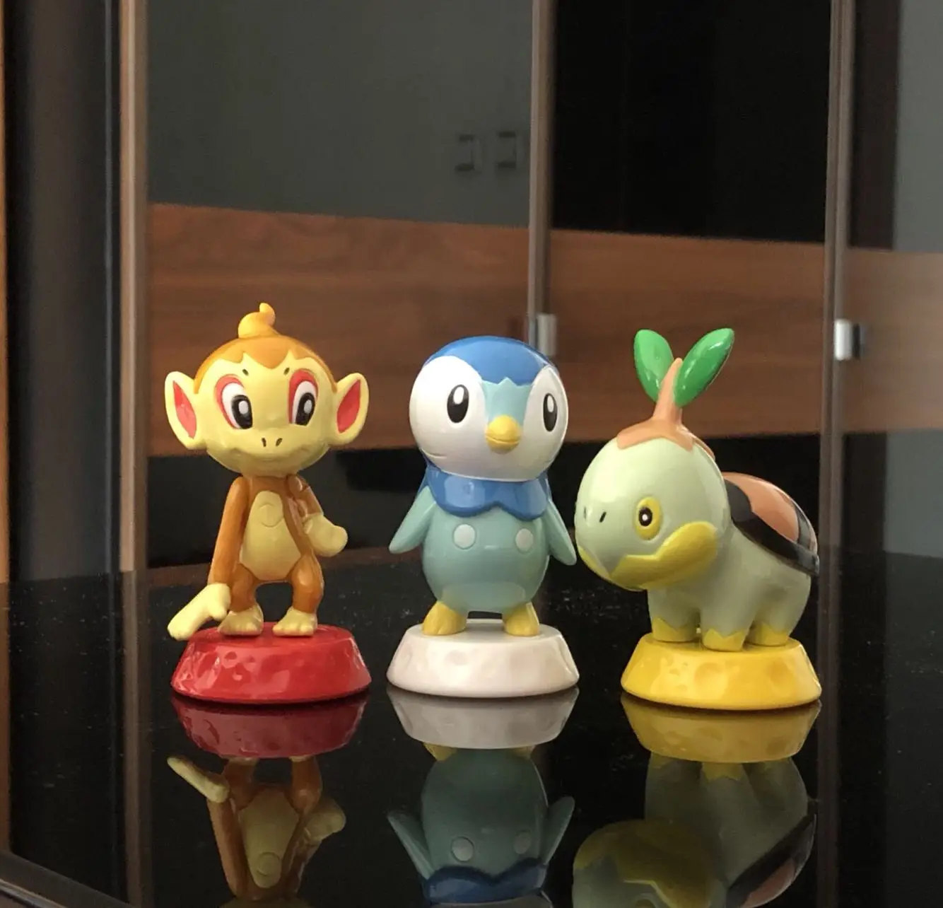 Оригинальный Покемон Turtwig Piplup chimcharмилые Фигурки Модели Игрушек | Игрушки и хобби