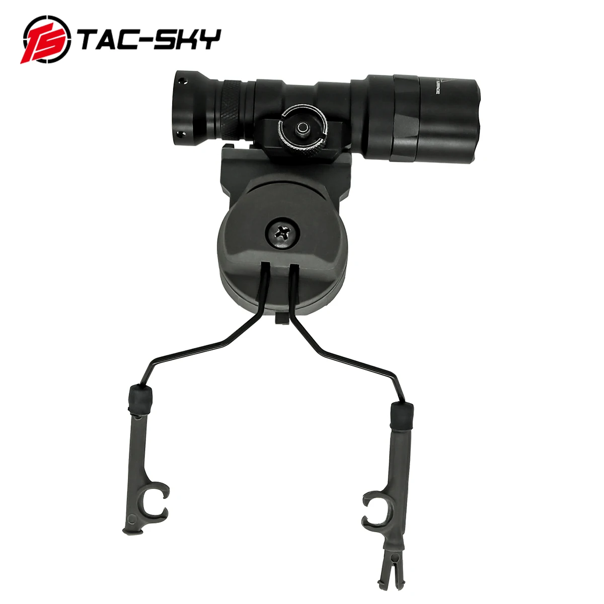TAC-SKY Tactical Flashlight Mounting Bracket for helmet mounting Suitable tactical headset Fast Ops Core ARC rail adapter | Мобильные