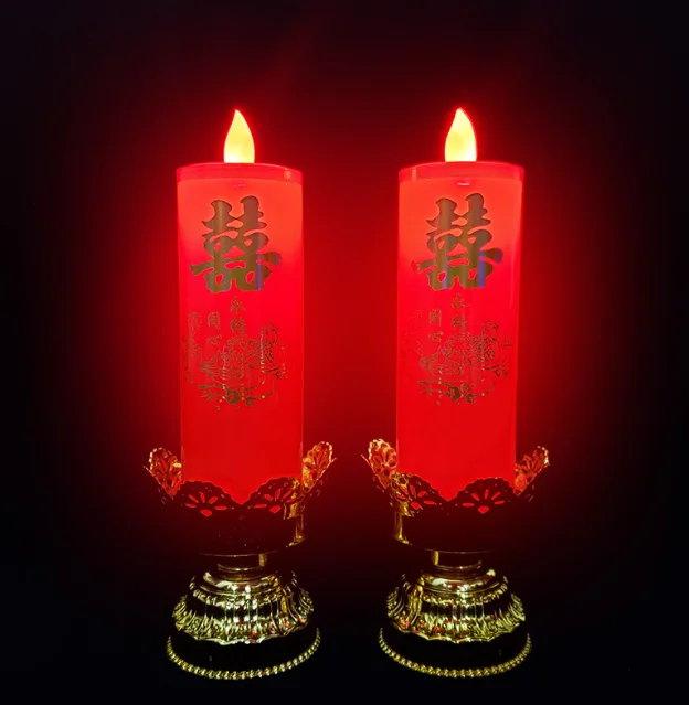 Электронная свеча в китайском стиле с имитацией китайской утки экологически