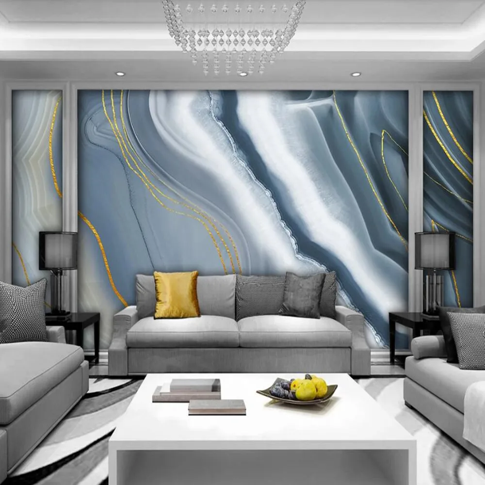 Milofi на заказ Большие Настенные обои 3D современный минималистичный абстрактный