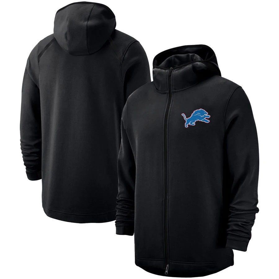 

Men's Detroit Daily Training Sweatshirt Lions Showtime Therma Flex Performance Full-Zip Hoodie