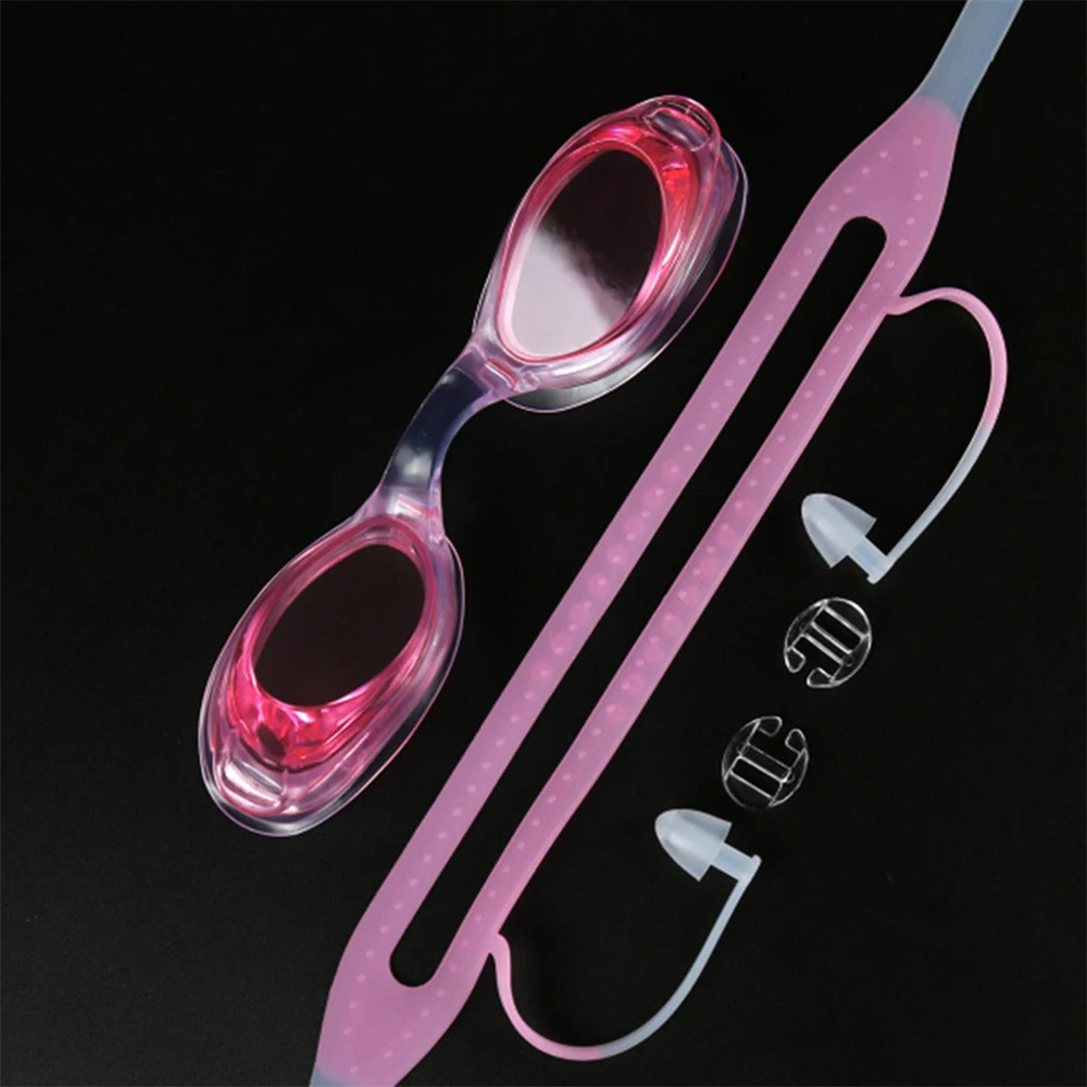 Детские очки для плавания противотуманные бассейна регулируемые дайвинга детей