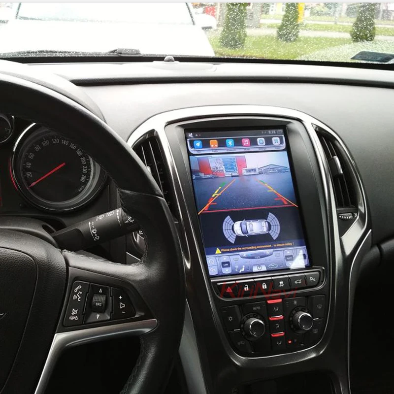 Вертикальный экран KiriNavi в стиле Tesla 10 4 ''Android 0 автомобильное радио для Opel ASTRA J