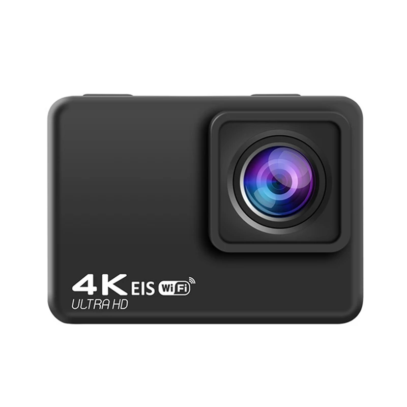 

Экшн-камера Ultra HD 4K, ЖК-дисплей 2,0 дюйма, 30 м, водонепроницаемая Спортивная камера на шлем с креплениями и аксессуарами для подводной съемки