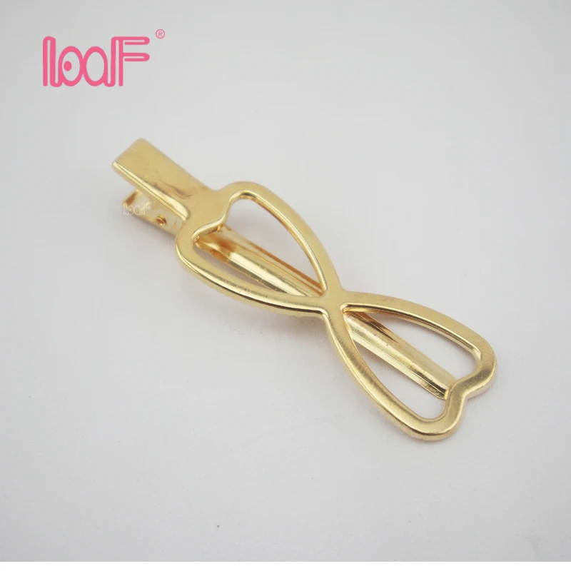 LOOF 1 шт. модный милый металлический бант стильная заколка для волос женские