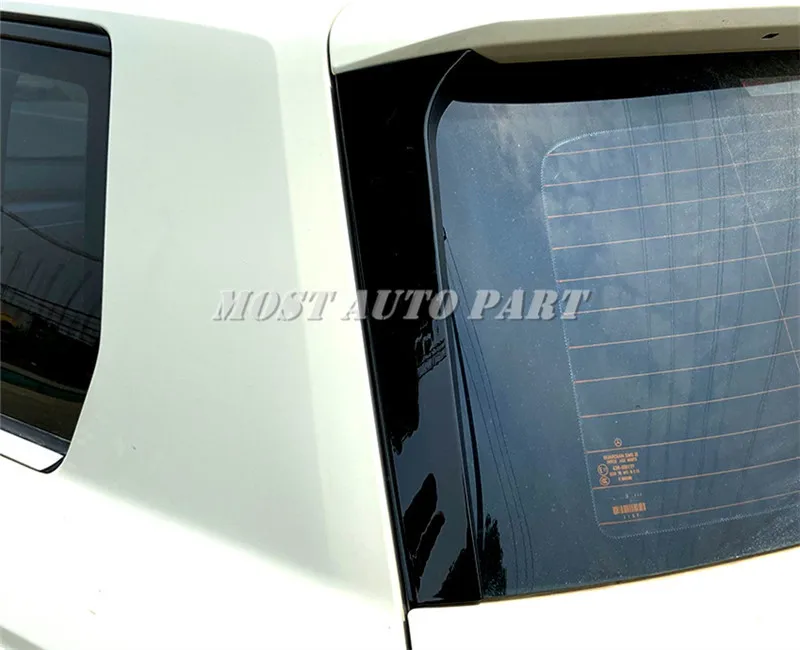 Черный спойлер для заднего стекла обшивка боковых крыльев Mercedes Benz GLK Class X204 2009 2015 2