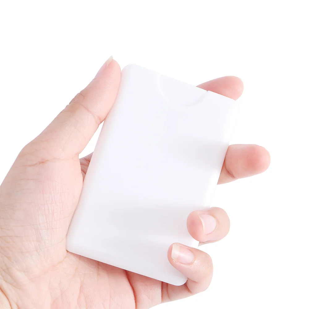 

10Pcs 20ml Portable Perfume Spray Bottles Empty Cosmetic Container Card Shape Essential Oil Bottles Beauty Makeup Tools