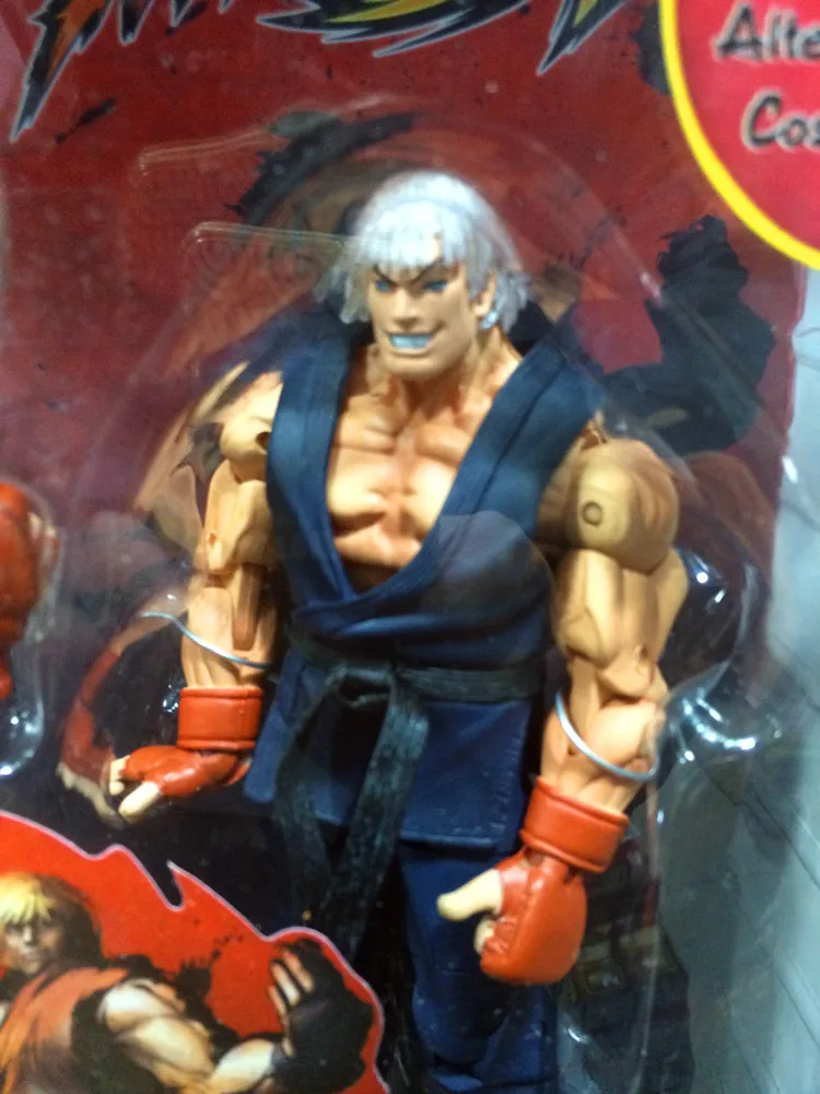 В наличии 18 см NECA Ken chun li Guile Hoshi Ryu Akuma Gouki ПВХ экшн фигурка Коллекционная модель