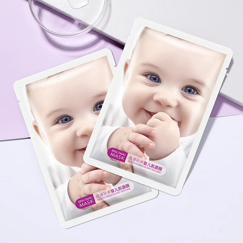 

10pcs Baby Muscle Boric Acid Moisturizing Mask Skin Care Water To Tighten The Skin Silk Face Mask Beauty Mask Liquid