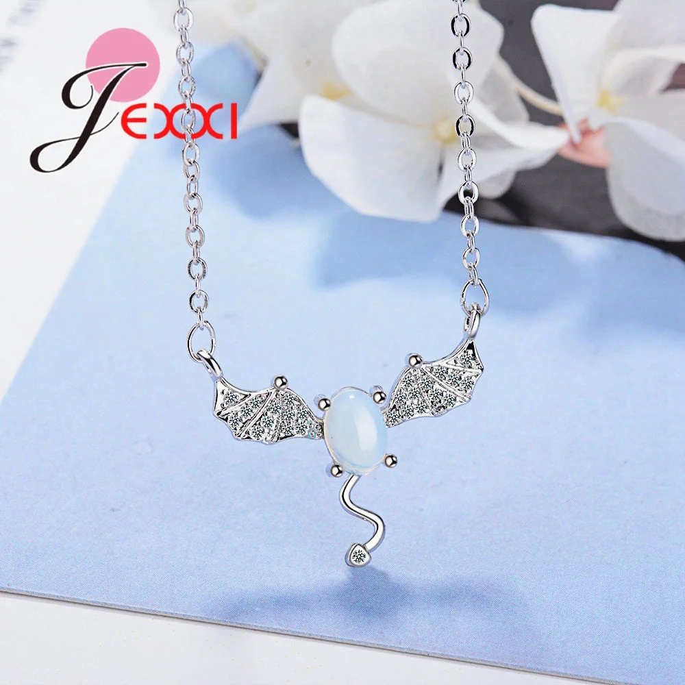 

DIY Fashion Jewelry Cute Animal 925 Sterling Silver Statement Necklaces Pendants For Female Charms Bijoux Collares De Moda 1