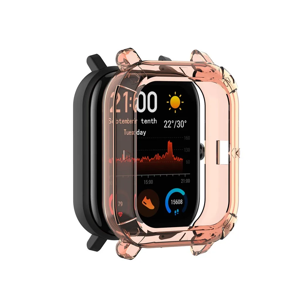Чехол бампер из ТПУ Для Xiaomi Huami Amazfit GTS Watch|Смарт-аксессуары| |