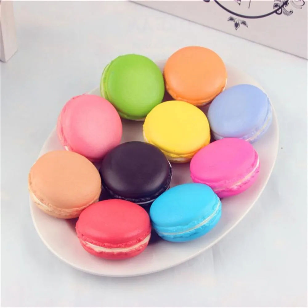 

Simulation Macaron Food Squishy Super Slow Rising Kid Toy Decompression Toys cute squishy squeeze toy funny stress squeeze toy