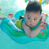 inflatable baby swimming ring kids swim circle trainer water mattress gifts bathing can holder accessories