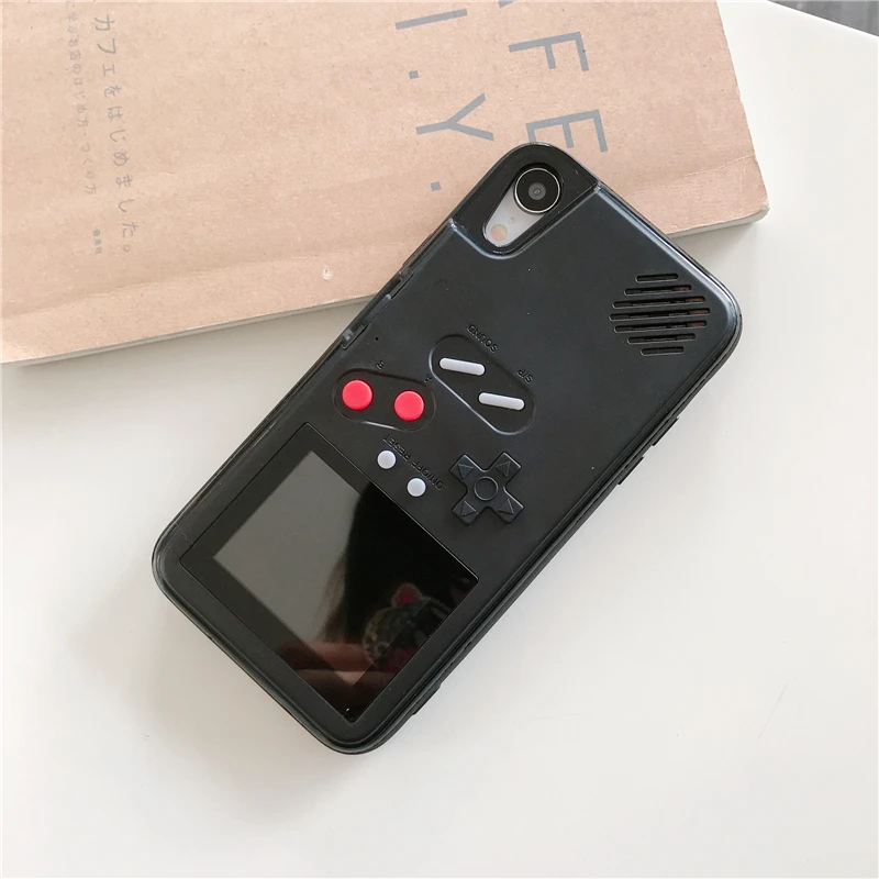 Sdreefge полноцветный экран игровой чехол для телефона iPhone XS Xr X TPU рамка Max игровая 6 7 8