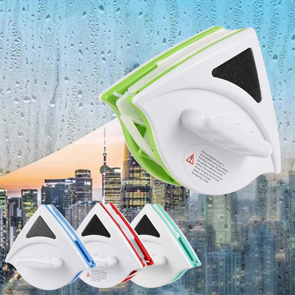 

Magnetic Glass Brush Double Side Glass Cleaning Brush For Window Cleaning Household Cleaning Tool Magnetic Window Cleaner Glass