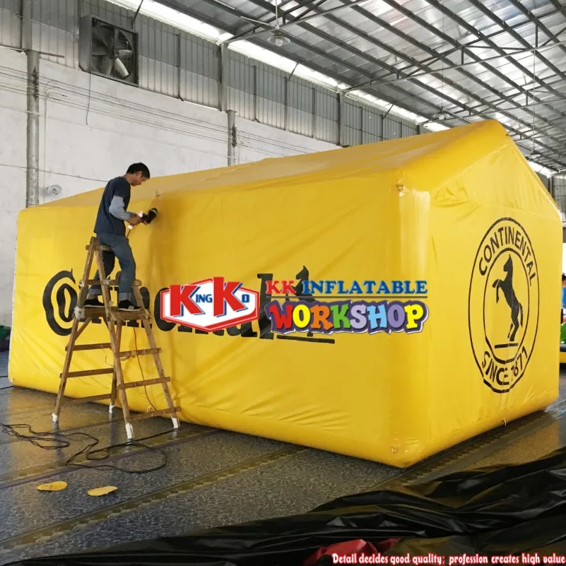 Профессиональная фабричная цена высокое качество ПВХ брезент надувная палатка