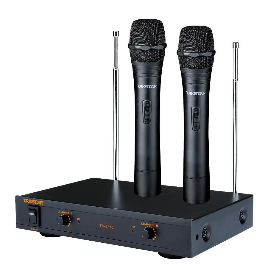 Takstar TS-6310 ручной микрофон VHF Беспроводная система комплекты передатчиков для