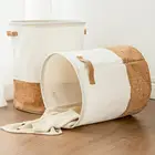 1 шт., складная корзина для белья, корзина для белья большой емкости, коробка для хранения грязной одежды, быстрая, сумка для хранения игрушек