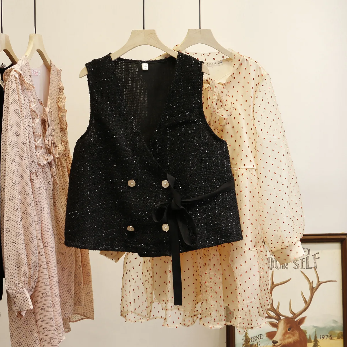 Женские комплекты Весна 2020 приталенное женское шифоновое платье с длинным