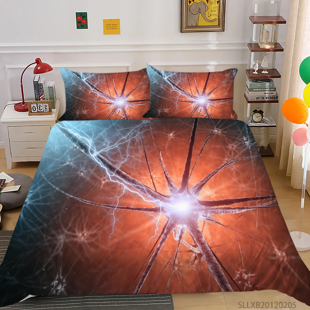 

3D Bedding Set Luxury Duvet Cover Set 2/3 Pcs King Size Bed Set Pillowcase Creative Design Bedroom Decoration