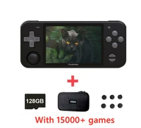 powkiddy rgb10 handheld game console rk3326 3 5 inch ips rgb10 max 128gb 30000 games open source ps n64 retro game player gift