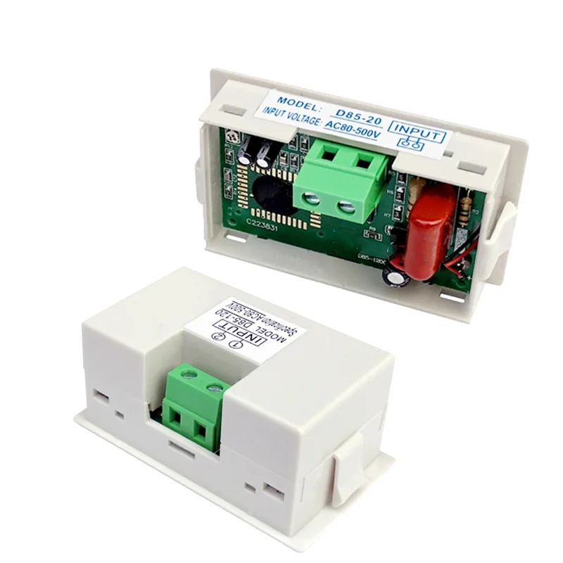 AC 80-500V voltmeter digital display 220V380V standard electric meter LCD electronic type D85-20 120 | Инструменты