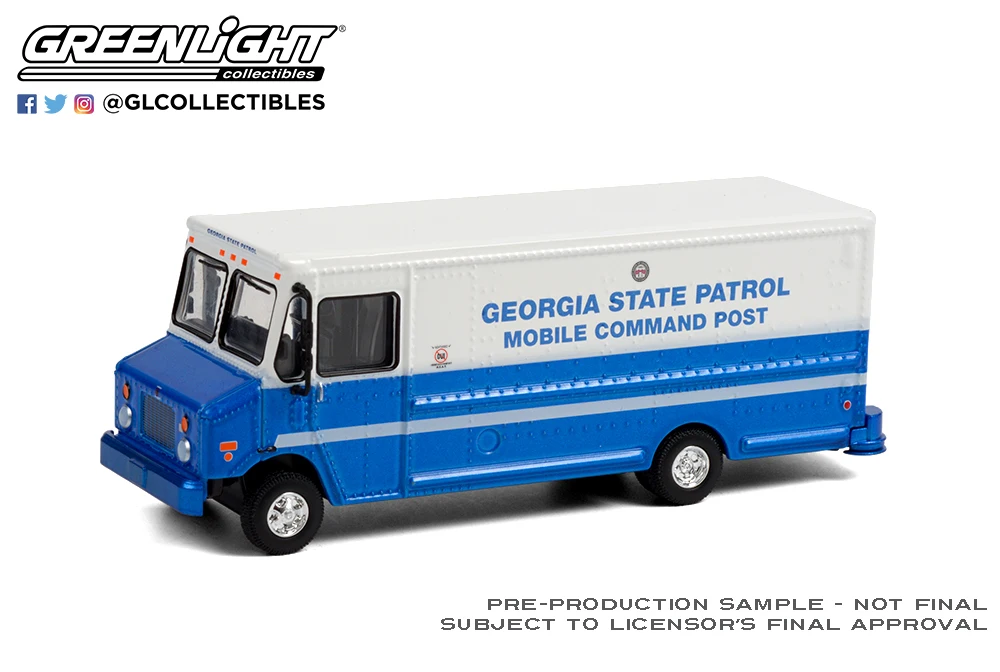 

Игрушечные модели машин GreenLight 1:64 2019 Step Van - Georgia State Collection, металлические, литые под давлением