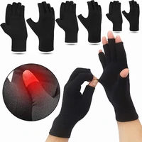 2021 new arrivals sports gloves cycling hiking tennis gloves harf finger joint relief unisex winter warm gym gloves 1 pair