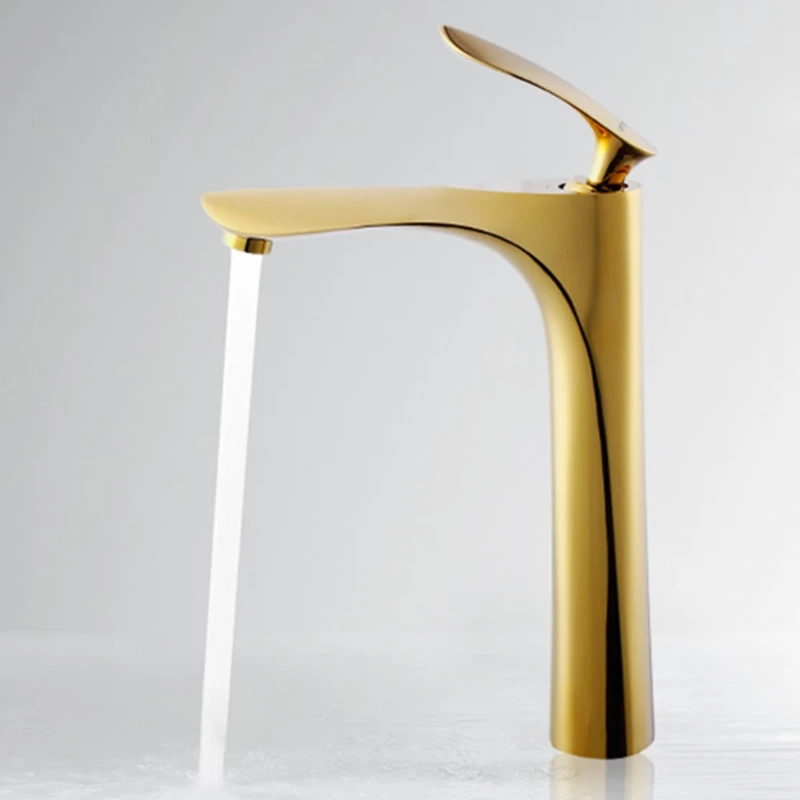 

Hot And Cold Chrome Surface Treatment Brass Toilet Sink Bathroom Basin Faucet Single Handle Water Tap