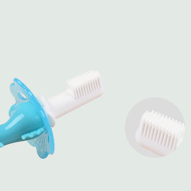 Cute Seahorse Shape Silicone Toothbrush And Environmentally Safe Baby Teether Teething Ring Kids Children Chewing | Мать и ребенок