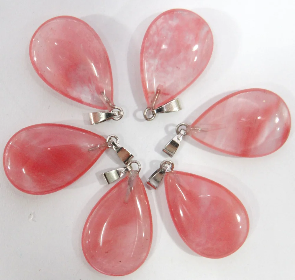 Натуральный Камень Бирюза кварц Кристалл Опал Лапис воды подвеска в виде