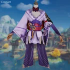 Аниме Genshin Impact Raiden Shogun Ba'al игровой костюм кимоно униформа косплей костюм карнавал Хэллоуин вечеринка наряд для женщин Новинка