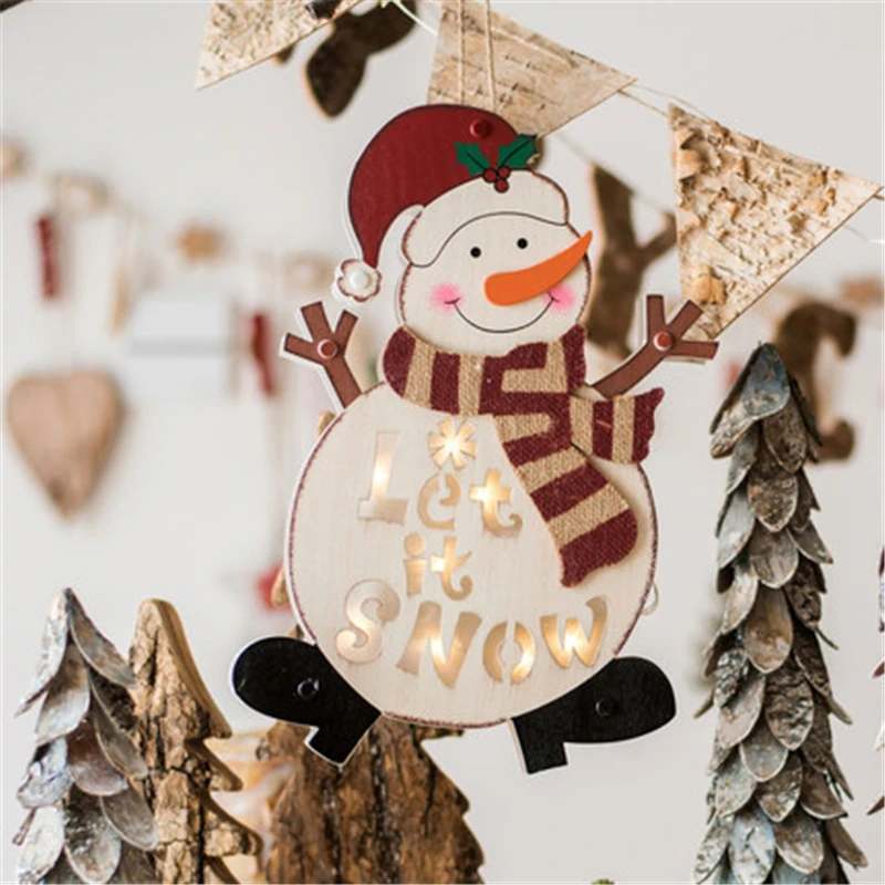 Санта Клаус/Снеговик декоративный подвесной светильник Подвесная лампа