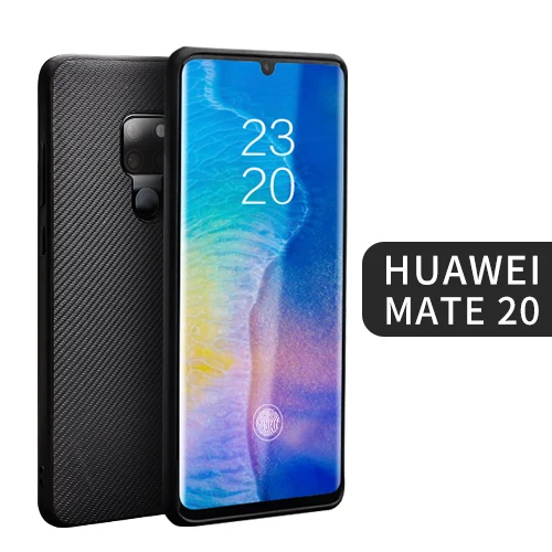 QIALINO ультра тонкий чехол из углеродного волокна для телефона huawei Mate20 Fibre Feeling ультра легкий чехол для huawei Mate20 pro/20X - Цвет: for Mate20